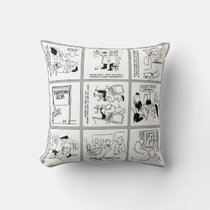 Coussin Collection de blagues drôles Design