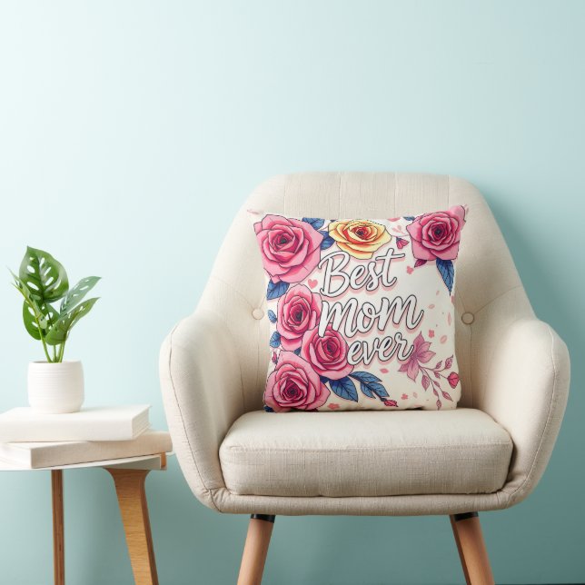 Coussin Collection de cadeaux tendance Floral de luxe (Chaise)