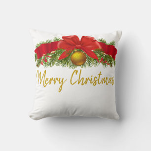 Coussin Collection de Noël Suzanne Elizabeth - Jeter la pi