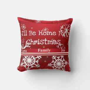 Coussin Collection de Noël Suzanne Elizabeth - Vacances