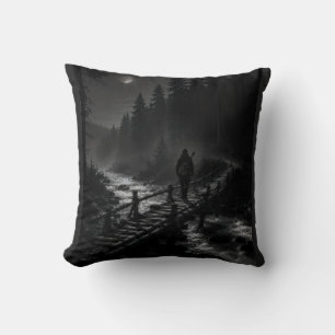Coussin Collection Wanderer WO07 – Pont en bois au clair d