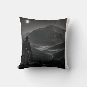 Coussin Collection Wanderer WO08 – Montagne au clair de lu
