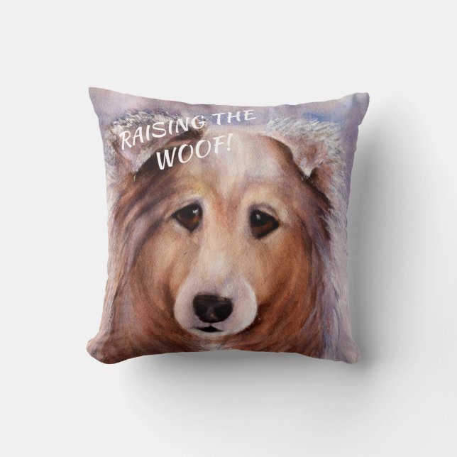 COUSSIN COLLIE GORGEUSE (Recto)