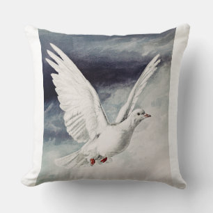 Coussin Colombe du Saint-Esprit Confirmation religieuse et