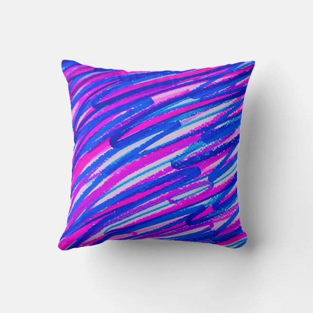 Coussin Color Pop de Scribble (Verso)