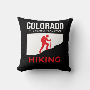 Coussin Colorado Randonnée – L'État du Centenaire USA