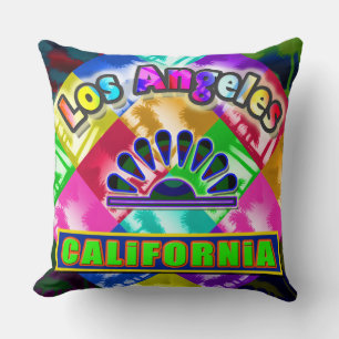 coussin "Coloration Los Angeles 3"