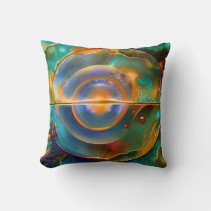 Coussin Coloré et autrement Abstrait