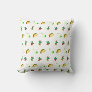 Coussin Colorful Festive Cinco de Mayo 2025 Dancing Cactus
