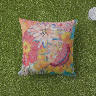 Coussin Colorful Suns by Lydia's Art Sangria