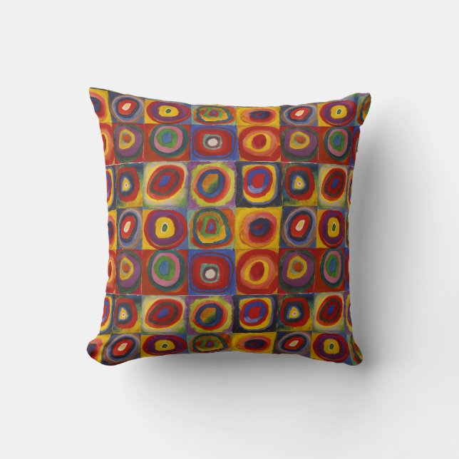Coussin Colour Study - Wassily Kandinsky (Recto)