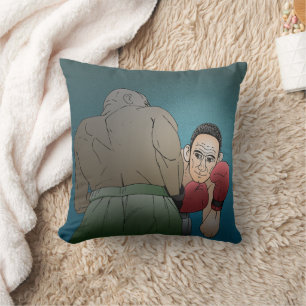 Coussin Combat de boxe