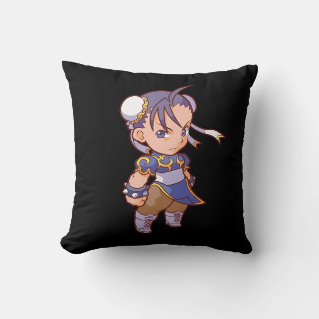 Coussin Combattant Chun-Li 2 de poche (Recto)