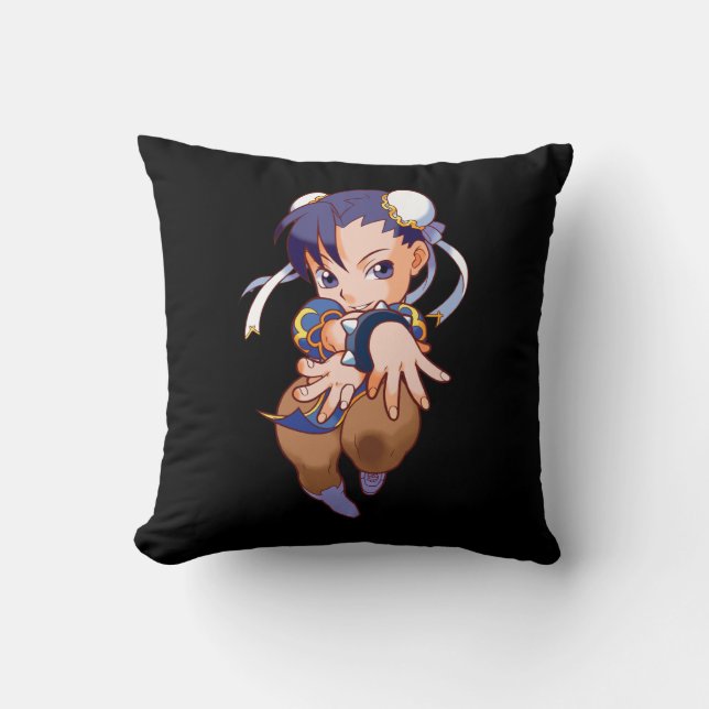 Coussin Combattant Chun-Li de poche (Recto)