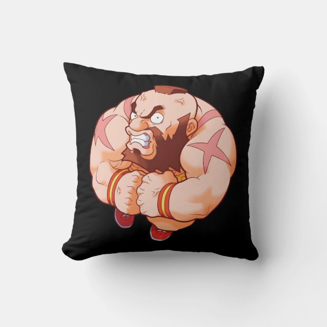 Coussin Combattant Zangief de poche (Recto)