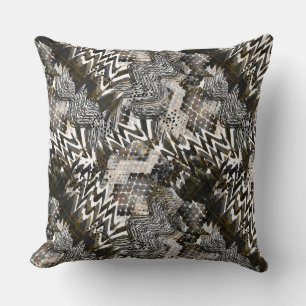 Coussin Combiné, ethnique, africain.