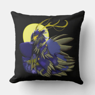 Coussin Comète Fantastique Sombre Renne Fête Humour 