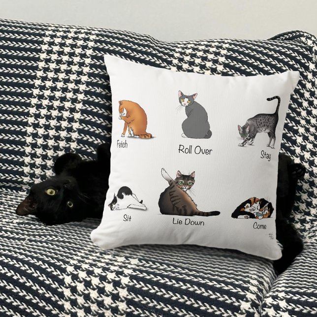 Coussin Commandes Cat (Créateur téléchargé)