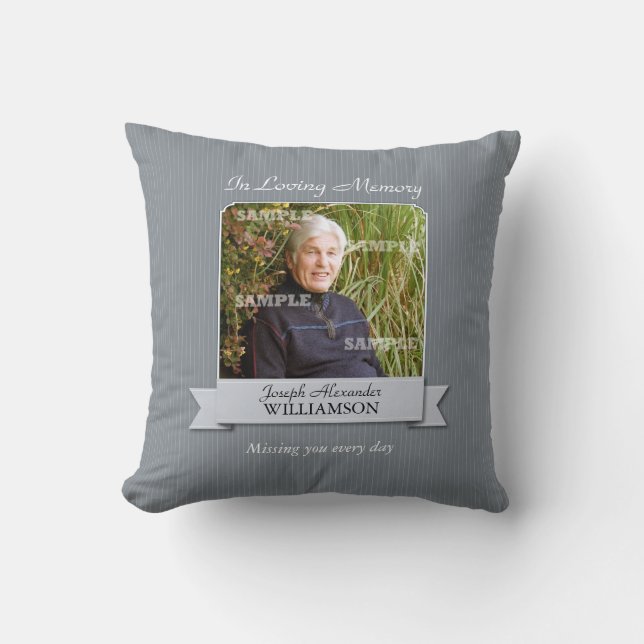 Coussin commémoratif de MoJo d'Américain de filet (Recto)