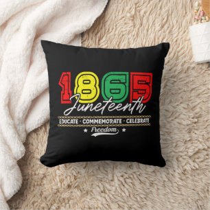 Coussin Commémoration Educate Célébrer 1865 1865