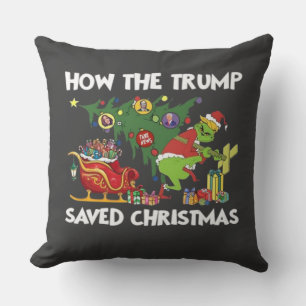 Coussin Comment Trump a sauvé Noël