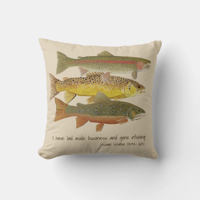 Coussin commun de truite (Recto)