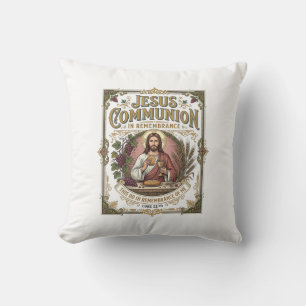 Coussin Communion Jésus Communion Jésus Foi chrétienne Vi