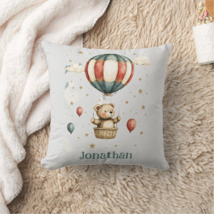 Coussin Compagnie de Teddy Bear en Montgolfière Cosy