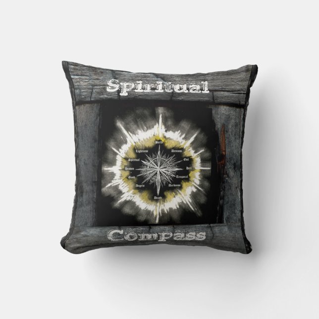 Coussin Compas spirituel (Recto)