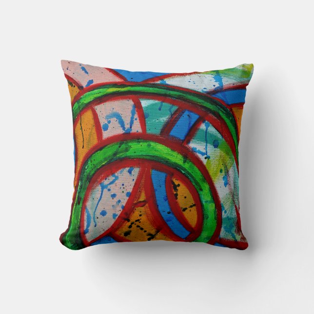 Coussin Composition #20 par Michael Moffa (Recto)