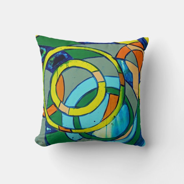 Coussin Composition #26 par Michael Moffa (Recto)