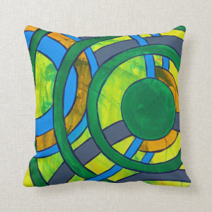 Coussin Composition #28 par Michael Moffa