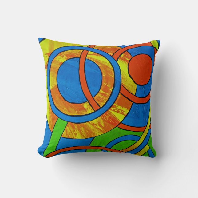 Coussin Composition #29 par Michael Moffa (Recto)