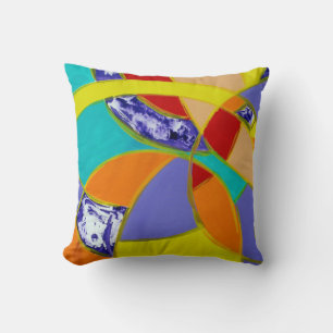 Coussin Composition #5 par Michael Moffa