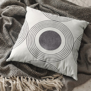 Coussin Composition des cercles Abstraits