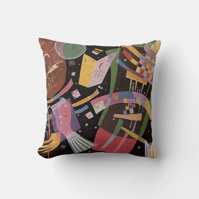 Coussin Composition X par Vassily Kandinsky (Recto)