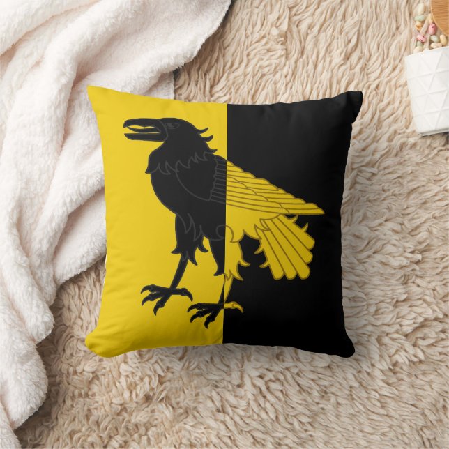Coussin Comté de Champcorbeau Badge Populace (Couverture)