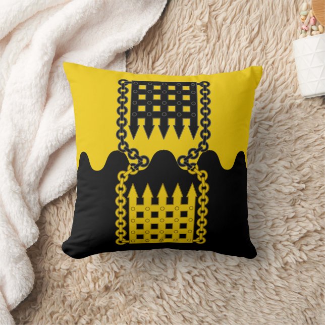 Coussin Comté de Schattenor Populace Badge Thaillow (Couverture)