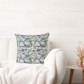 Coussin Concepteur Artistique de Jardin Alpin Abstrait