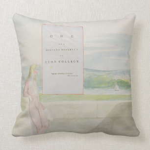 Coussin Conception 13 pour la 'ode sur une perspective