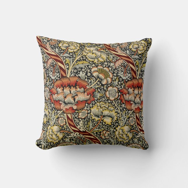 Coussin Conception #9 de William Morris (Recto)
