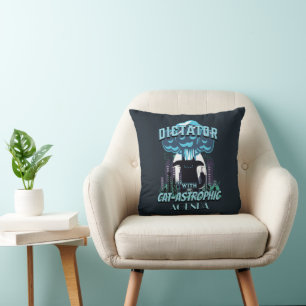 Coussin Conception Catastrophique Funny Chat