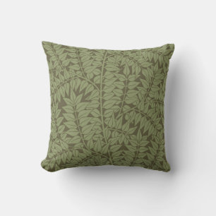 Coussin Conception classique Art Nouveau de branche de Wil