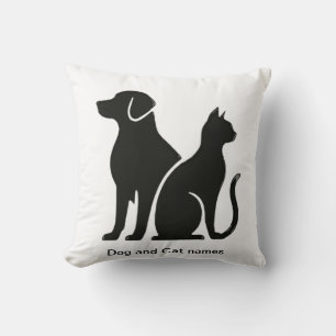 Coussin Conception de boho de chien et de chat