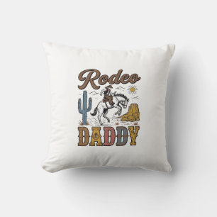 Coussin Conception de chemise de cow-boy western vintage R