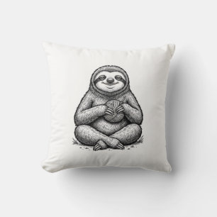 Coussin Conception de chemise de gravure de tricot de pare