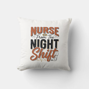 Coussin Conception de chemise de nuit de garde d'infirmièr