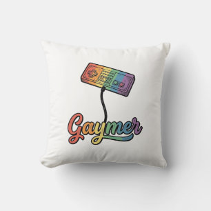 Coussin Conception de chemise vectorielle Gaymer Rainbow G
