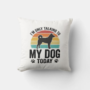 Coussin Conception de citation de coucher de soleil vintag