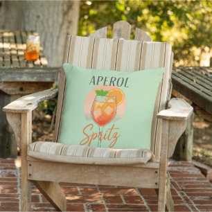Coussin Conception de cocktail Aperol Spritz